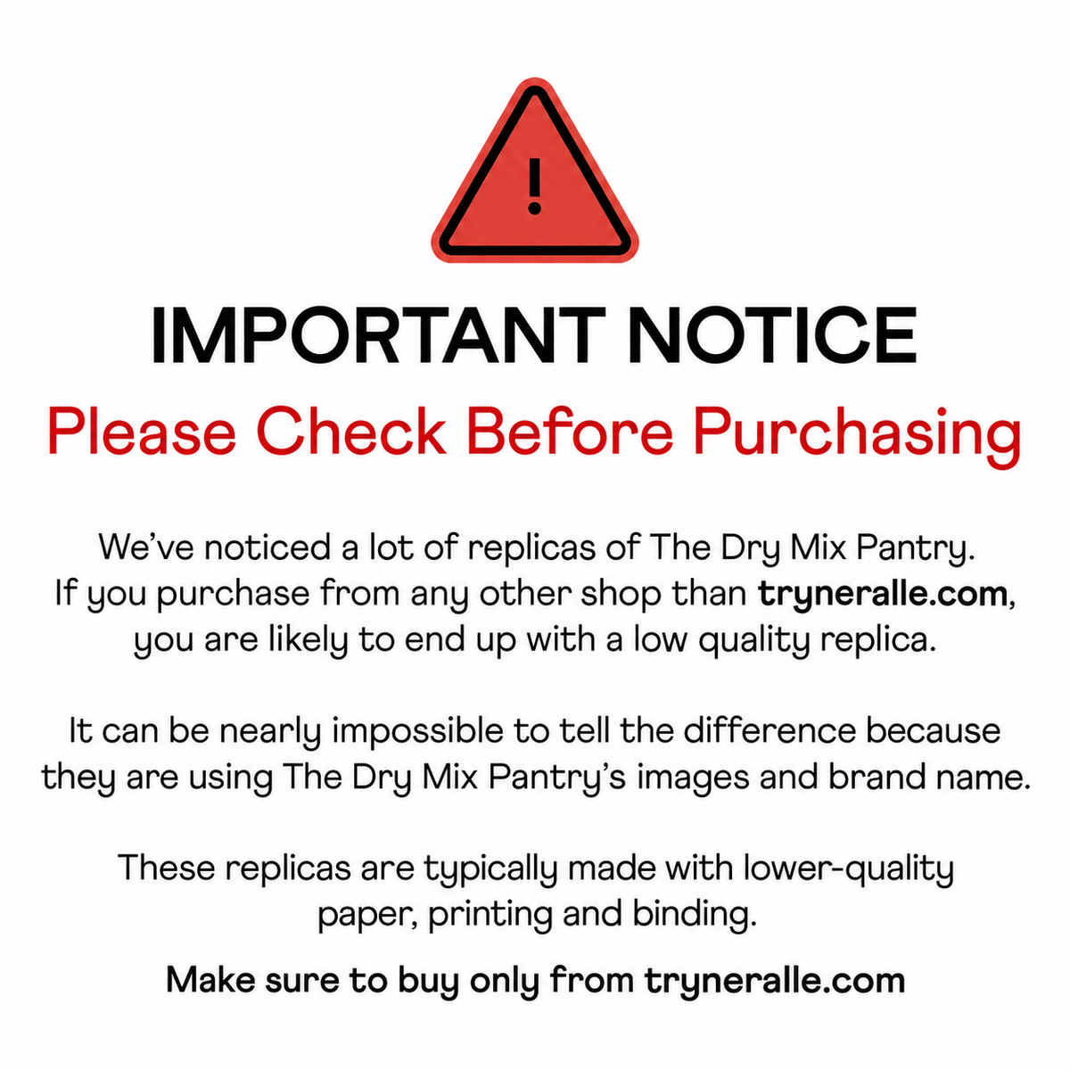 The Dry Mix Pantry cookbook